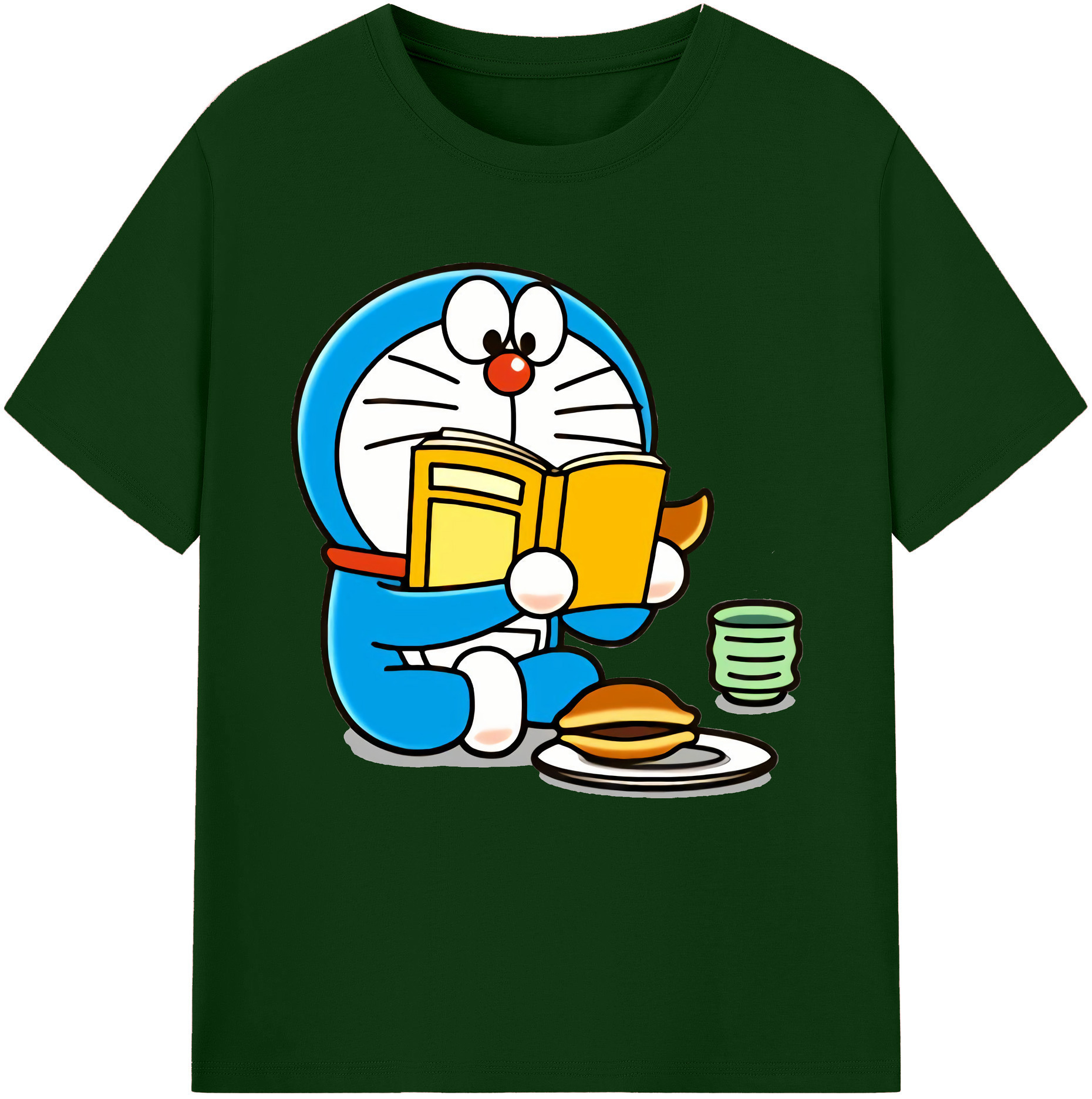 （画像用） ドラえもん Doraemon 綿100％半袖Tシャツ（フロントプリント）
